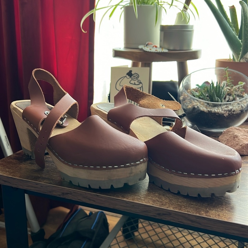 MIA 1976 ABBA Clogs Sz 9/40